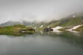 Lake BÃÂ¢lea from Romania. Royalty Free Stock Photo